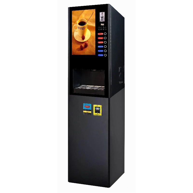 Commercial Vending Machine - 【Best-selling】V-30SCT Coin-operated Instant Coffee Vending Machine