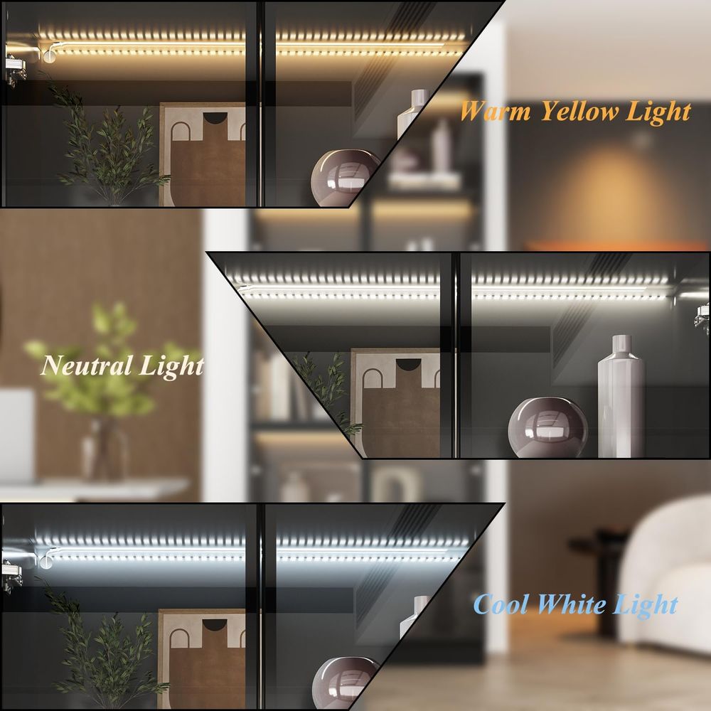 Tall Glass Door LED Lighted Di - Glass Cabinet Display review and price