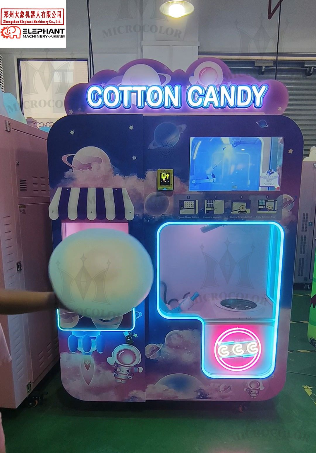 Customized Factory Price Robot - Candy Floss Machine review and price