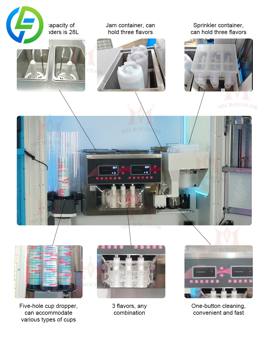 Customized 24 Hour Soft Ice Cr - Vending Machine Qr Code review and price