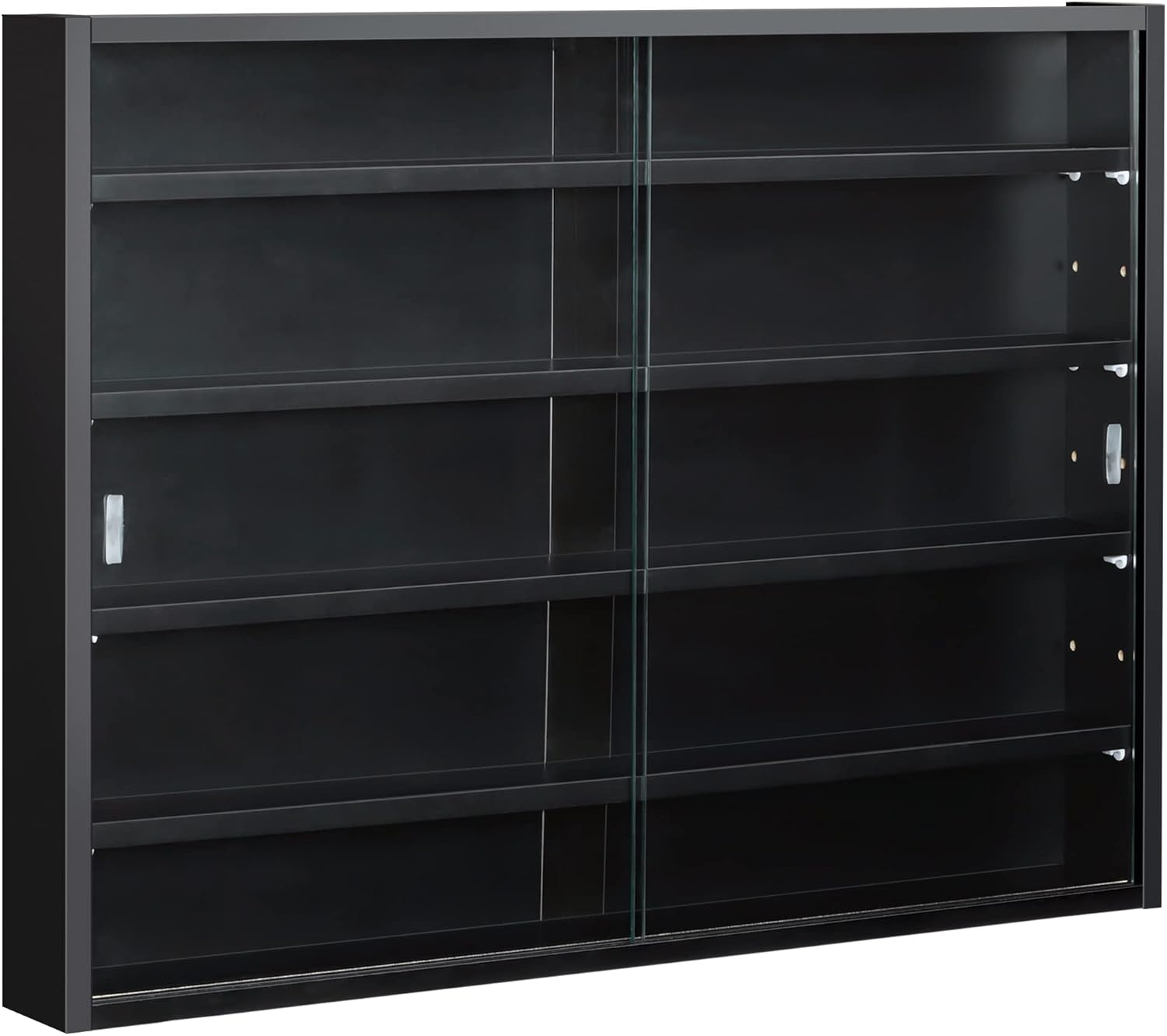 5-Tier Display Cabinet, Glass  - Glass Cabinet Display review and price