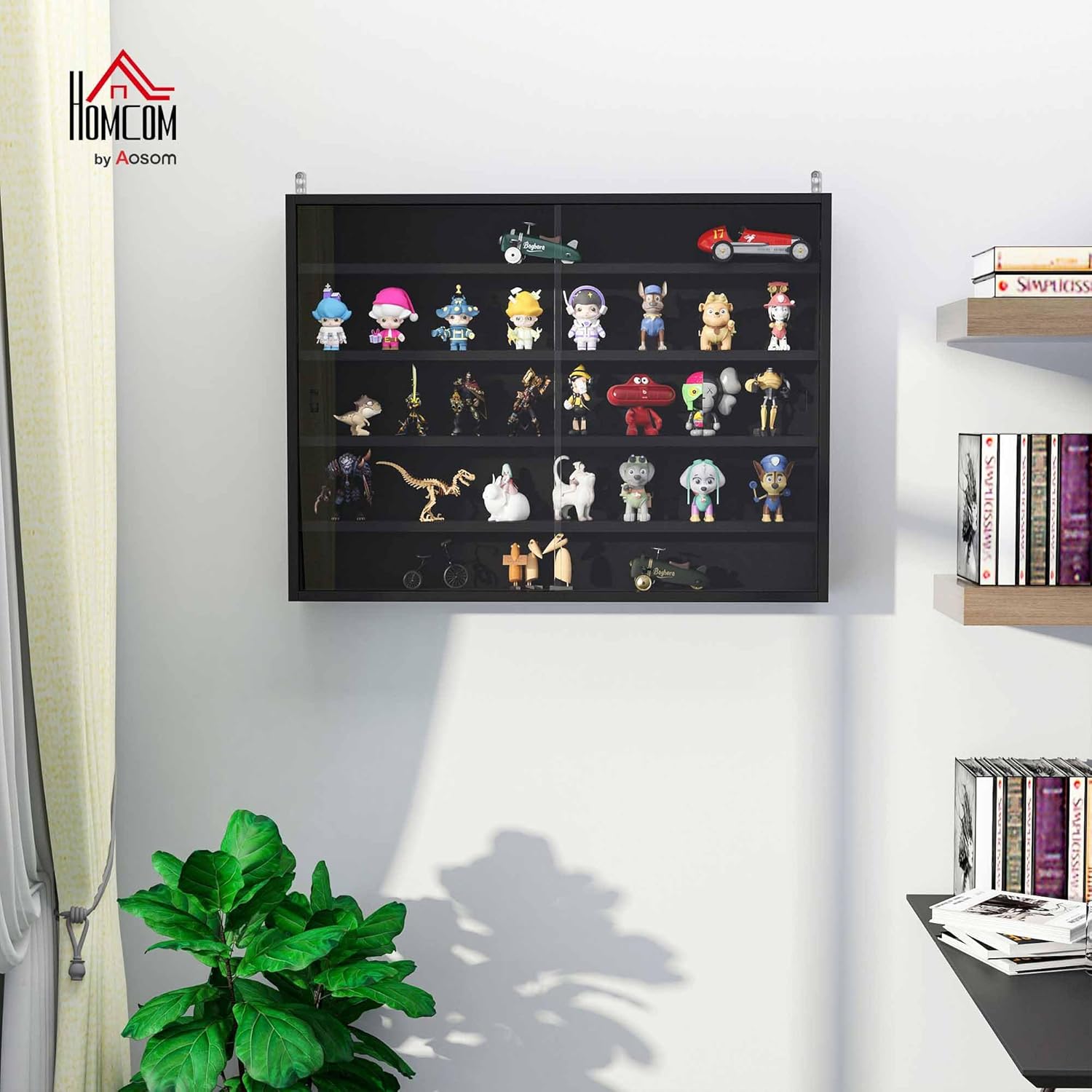 5-Tier Display Cabinet, Glass  - Glass Cabinet Display review and price