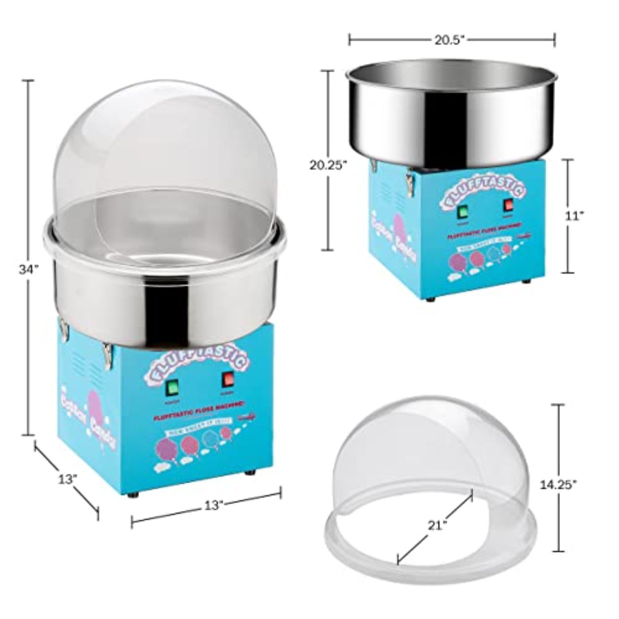 Cotton Candy Machine 1000W Flo - Candy Floss Machine review and price