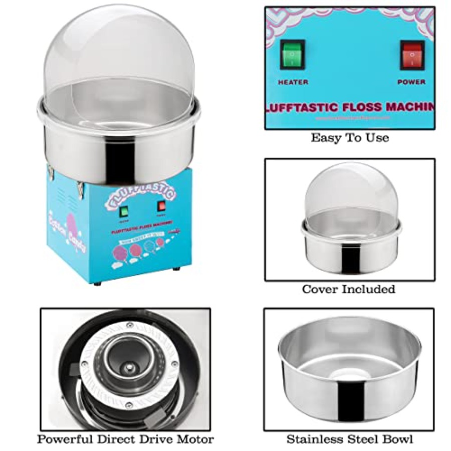 Cotton Candy Machine 1000W Flo - Candy Floss Machine review and price