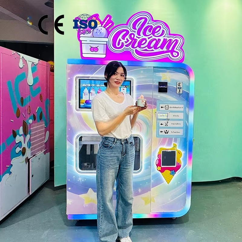 Fully Soft Ice Cream Machine C - Commercial Vending Machine review and price