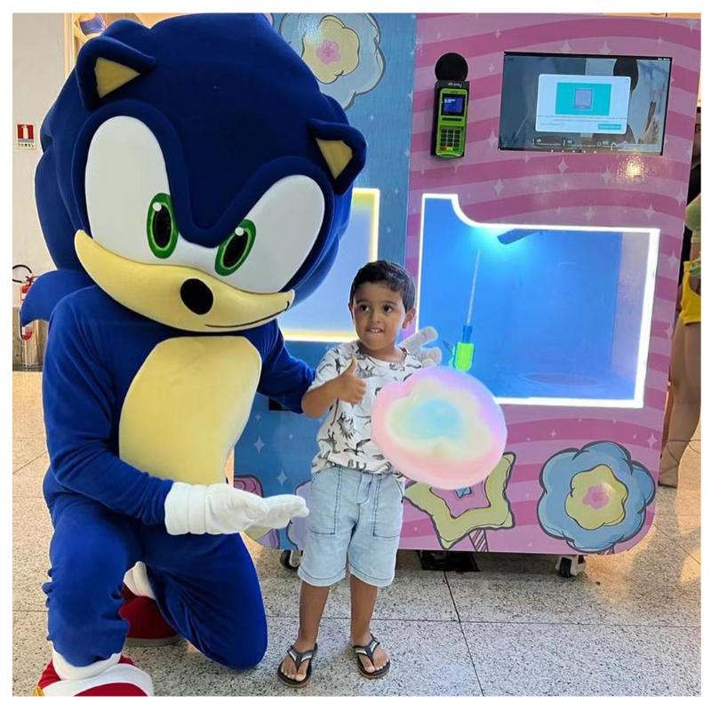 Customized Industrial Cotton C - Candy Vending Machine review and price