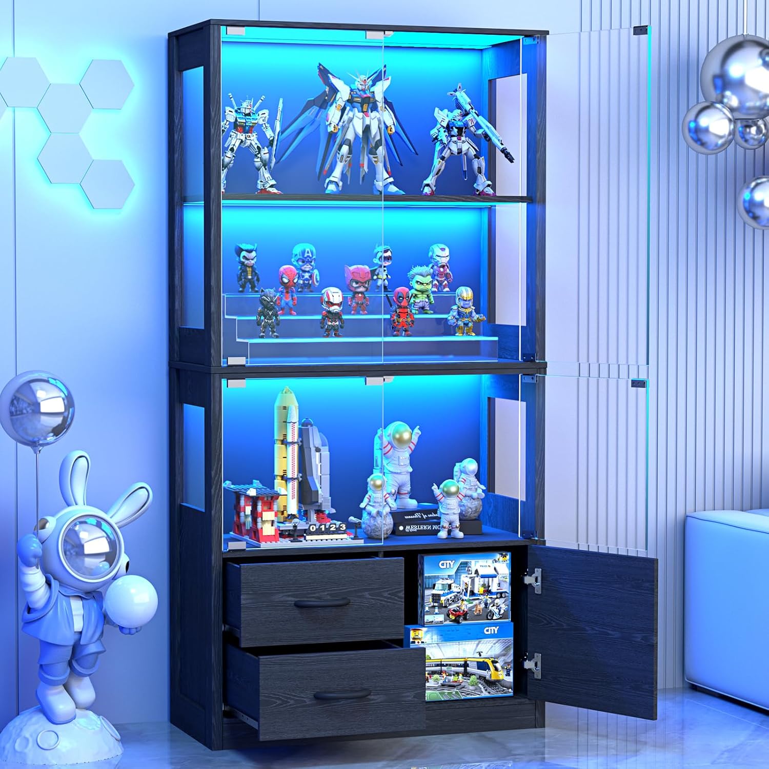 Display Cabinet with Glass Doo - Glass Cabinet Display review and price