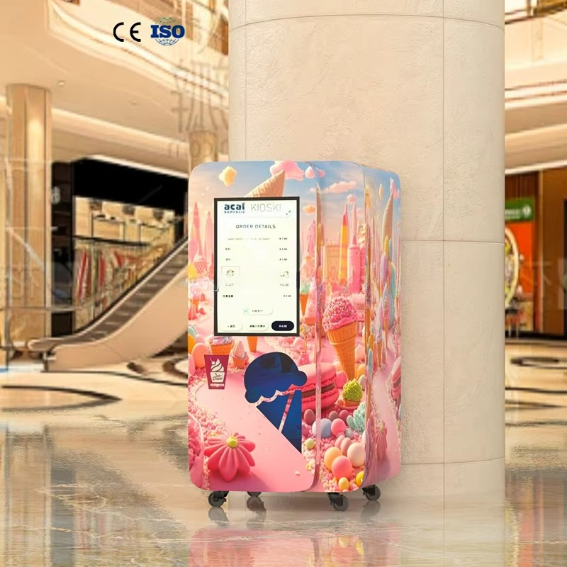 Soft Ice Cream Vending Machine - Commercial Vending Machine review and price