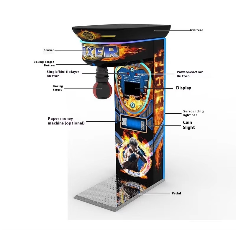 Black King Boxing Arcade Machi - Arcade Games & Vending Llc Photos review and price