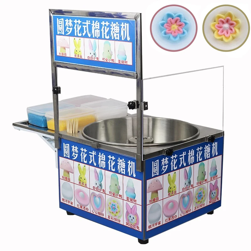 110V 220V Automatic Commercial - Candy Floss Machine review and price