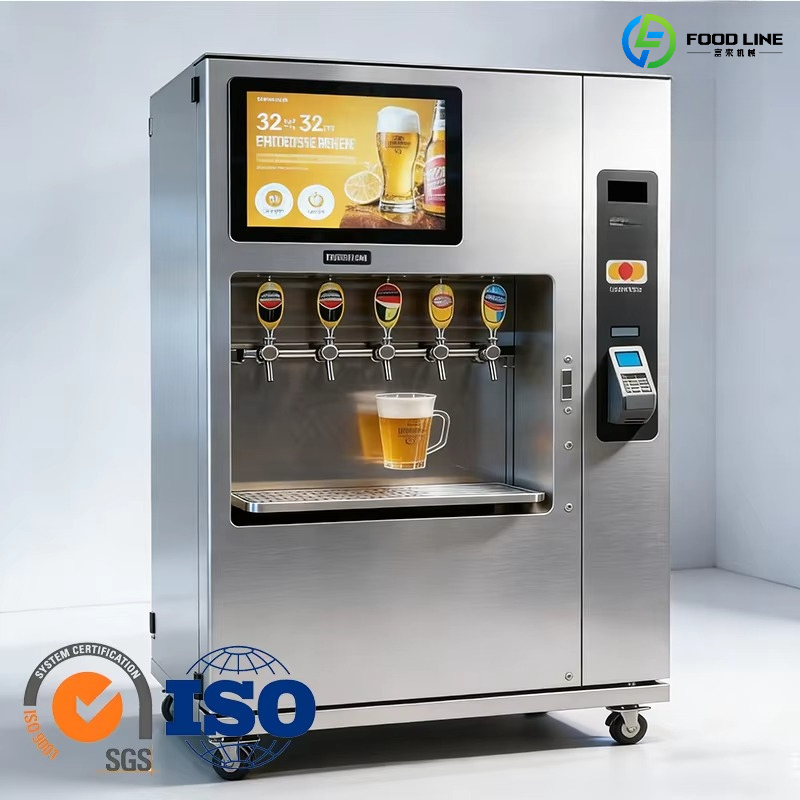 Self-Service Metal Beer Vendin - Vending Machine Qr Code review and price