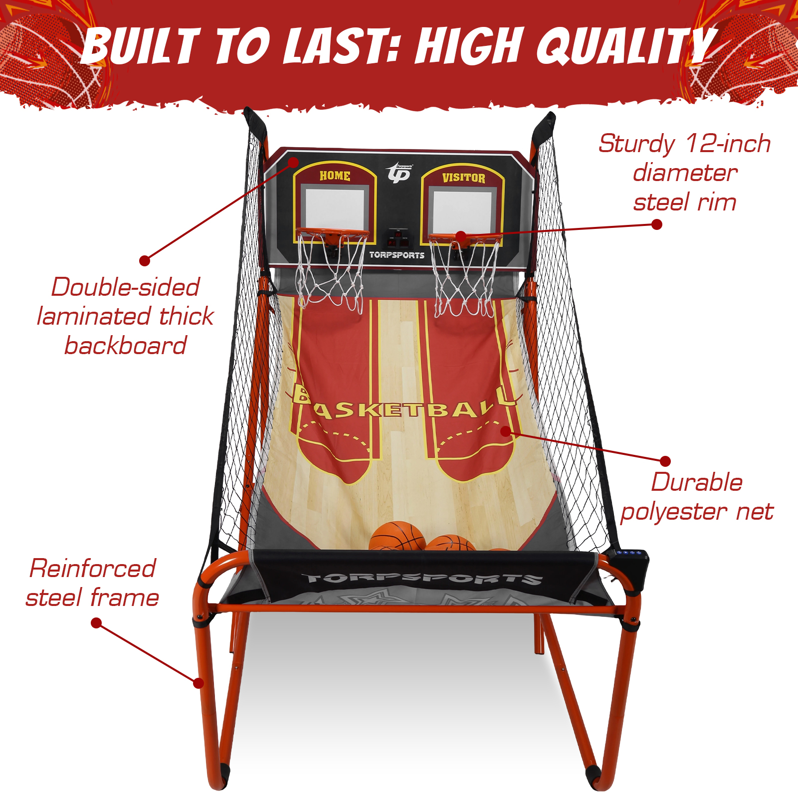 Arcade Cage Basketball Game LE - Arcade Games & Vending Llc Photos review and price