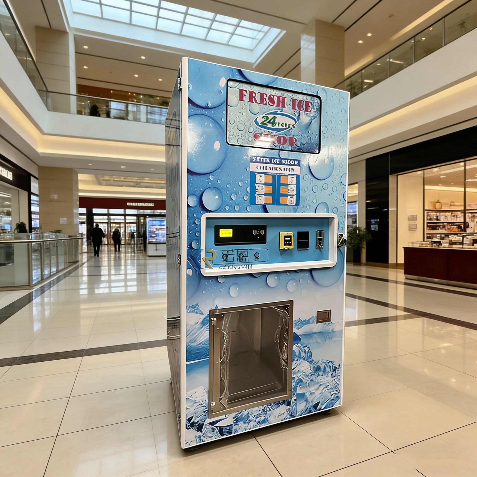 Customized High Quality Ice Cu - Commercial Vending Machine review and price