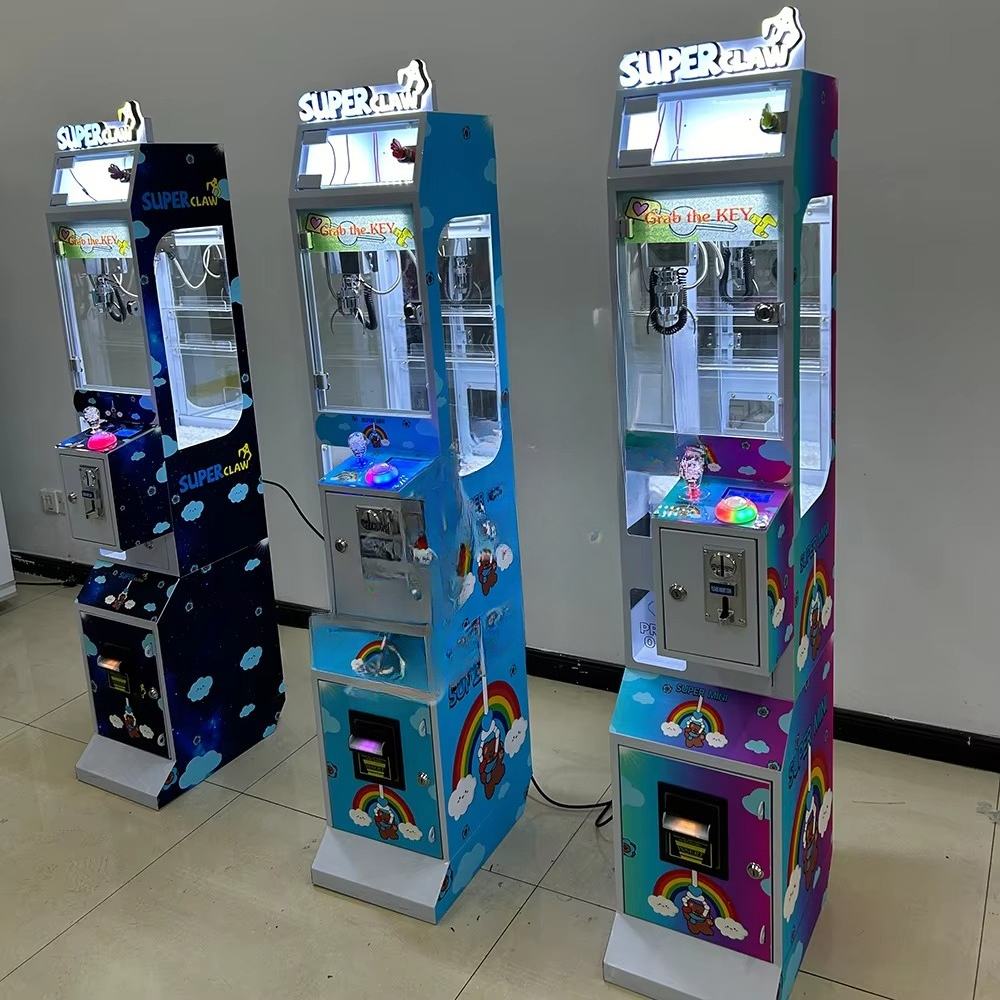 Mini Claw Machine Coin Operate - Bill Acceptor Vending review and price