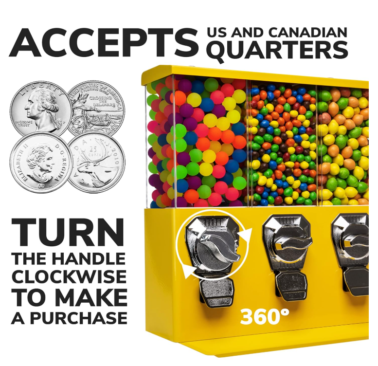 2025 Popular Deer Three-in-One - Candy Vending Machine review and price