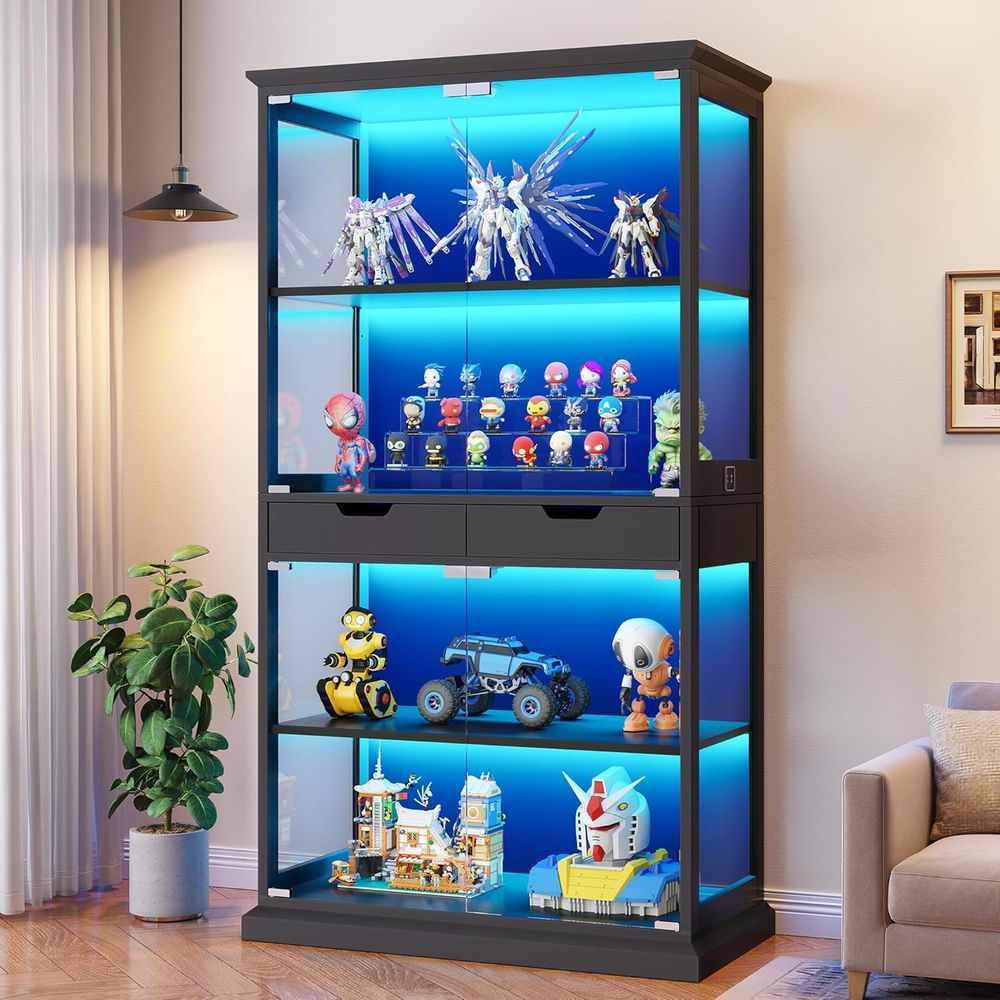 68 Tall Glass Display Cabinet  - Glass Cabinet Display review and price