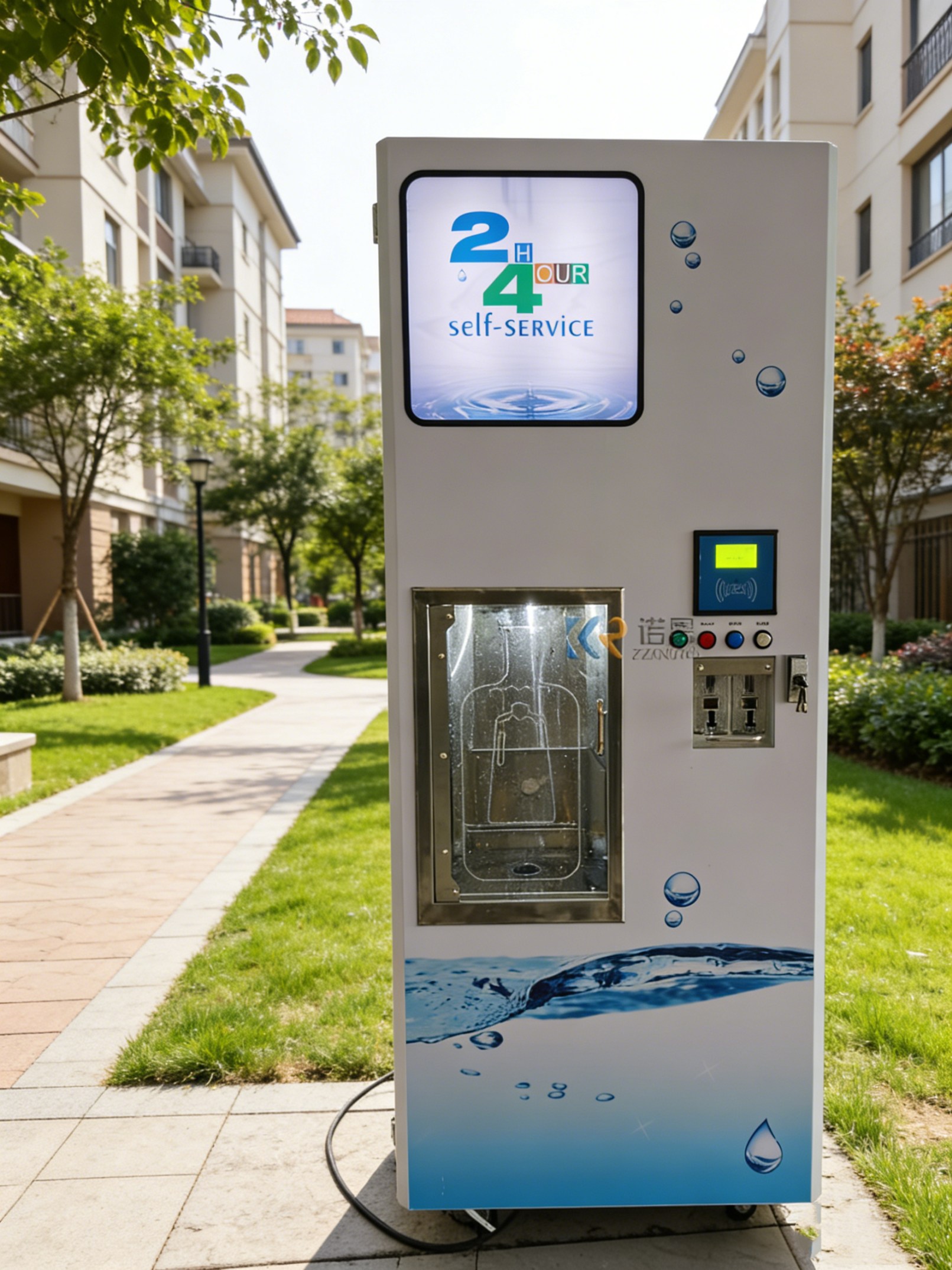 Commercial Fully Automatic Ice - Commercial Vending Machine review and price