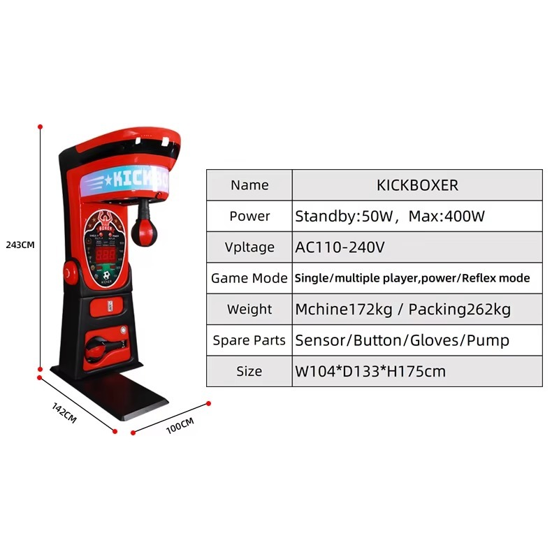 FL Wholesale New Kickboxer Coi - Arcade Vending & Laundry Revenue review and price