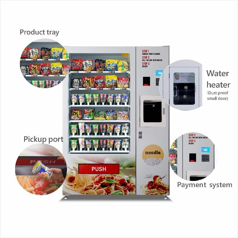 Customized Metal Cup Noodles V - Vending Machine Qr Code review and price