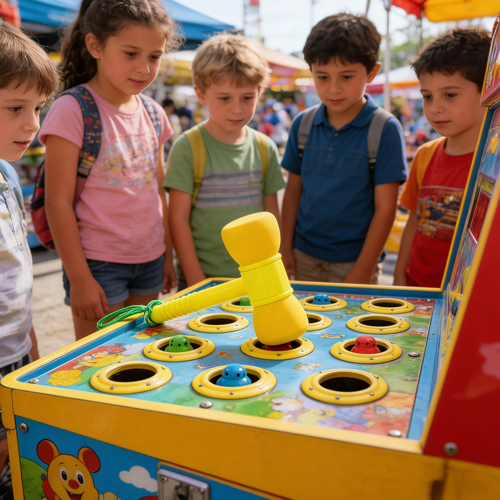 Interactive Mole Game Hammer - - Whack A Mole Arcade review and price