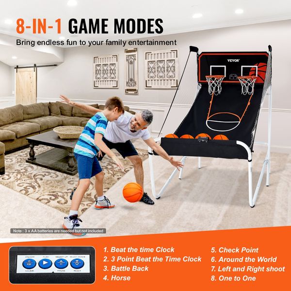 Foldable Basketball Arcade Gam - Arcade Games & Vending Llc Photos review and price